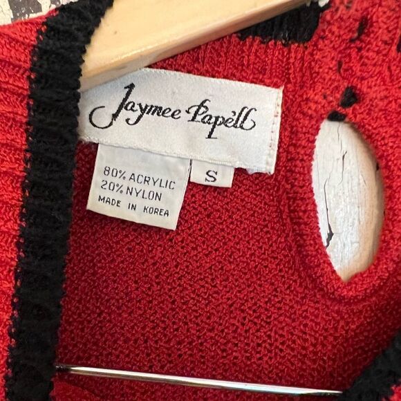 Vintage women’s Jayme Papell acrylic nylon sweater. Size Small. - Picture 5 of 7